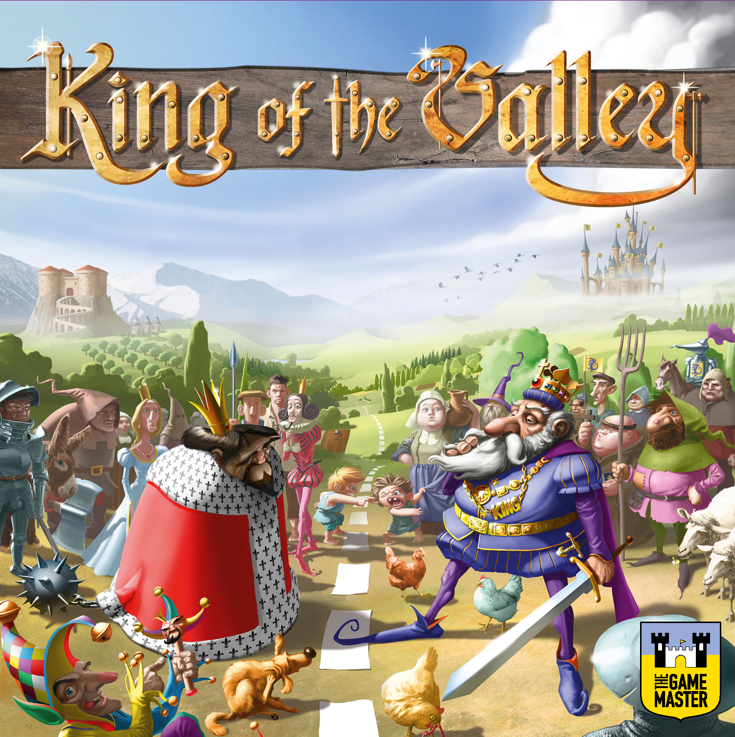 Weg Slapen Ziektecijfers The Game Master - Bordspel King of the Valley